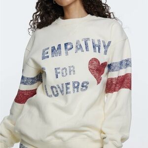 Empathy for Lovers Cream Sweatshirt